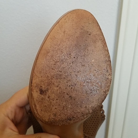 Michael Kors Leather Open Toe Slingback - Picture 5 of 8